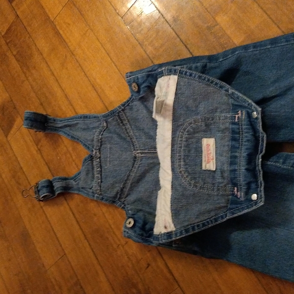 Size 18 months baby girls Oshkosh blue overalls - Picture 11 of 14